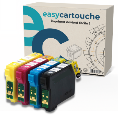 Pack 4 Cartouches compatibles EPSON T1285